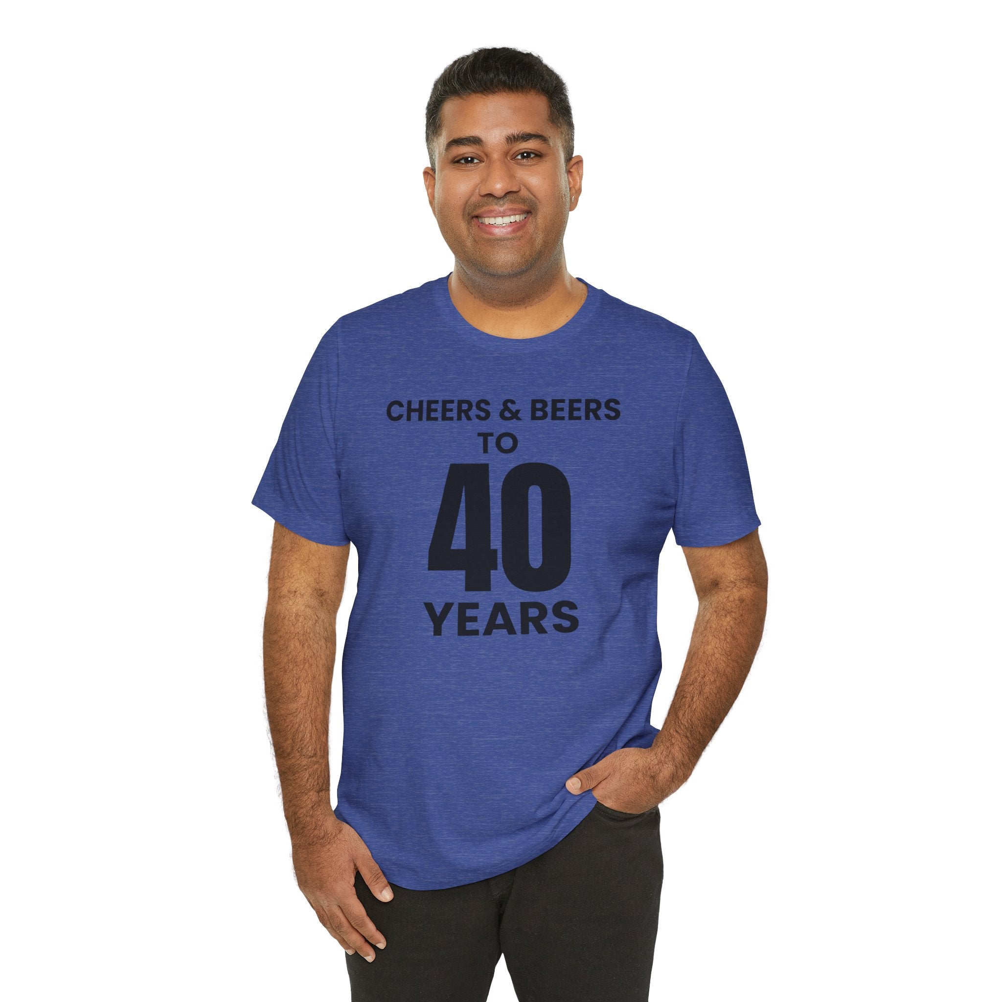 Cheers & Beers to 40 Years - T-Shirt