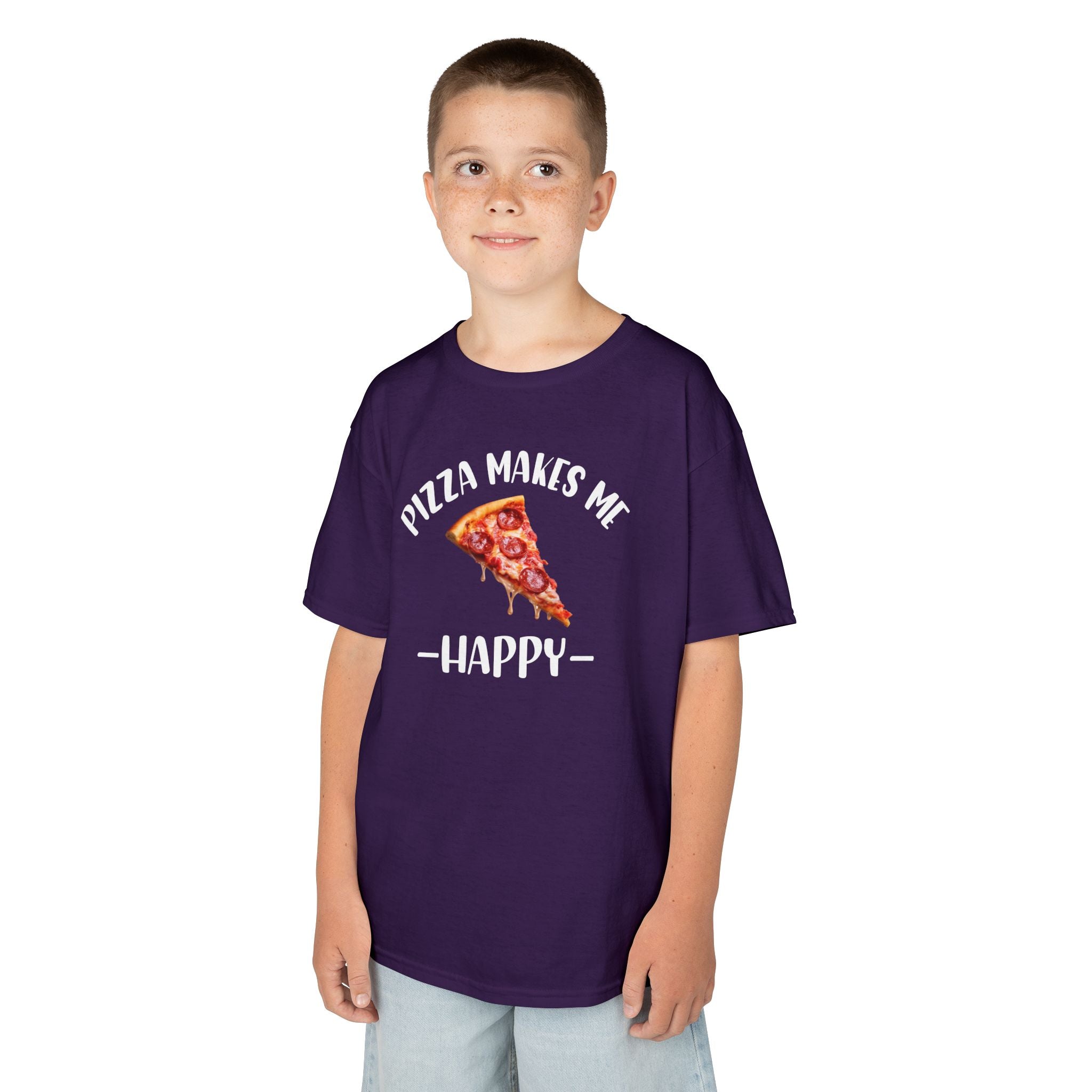 Pizza Makes Me Happy - Kids T-Shirt