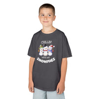 Chillin' with My Snowmies - Kids T-Shirt