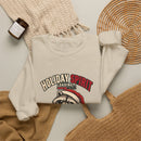 Holiday Spirit Loading – Funny Christmas Raccoon Crewneck Sweatshirt