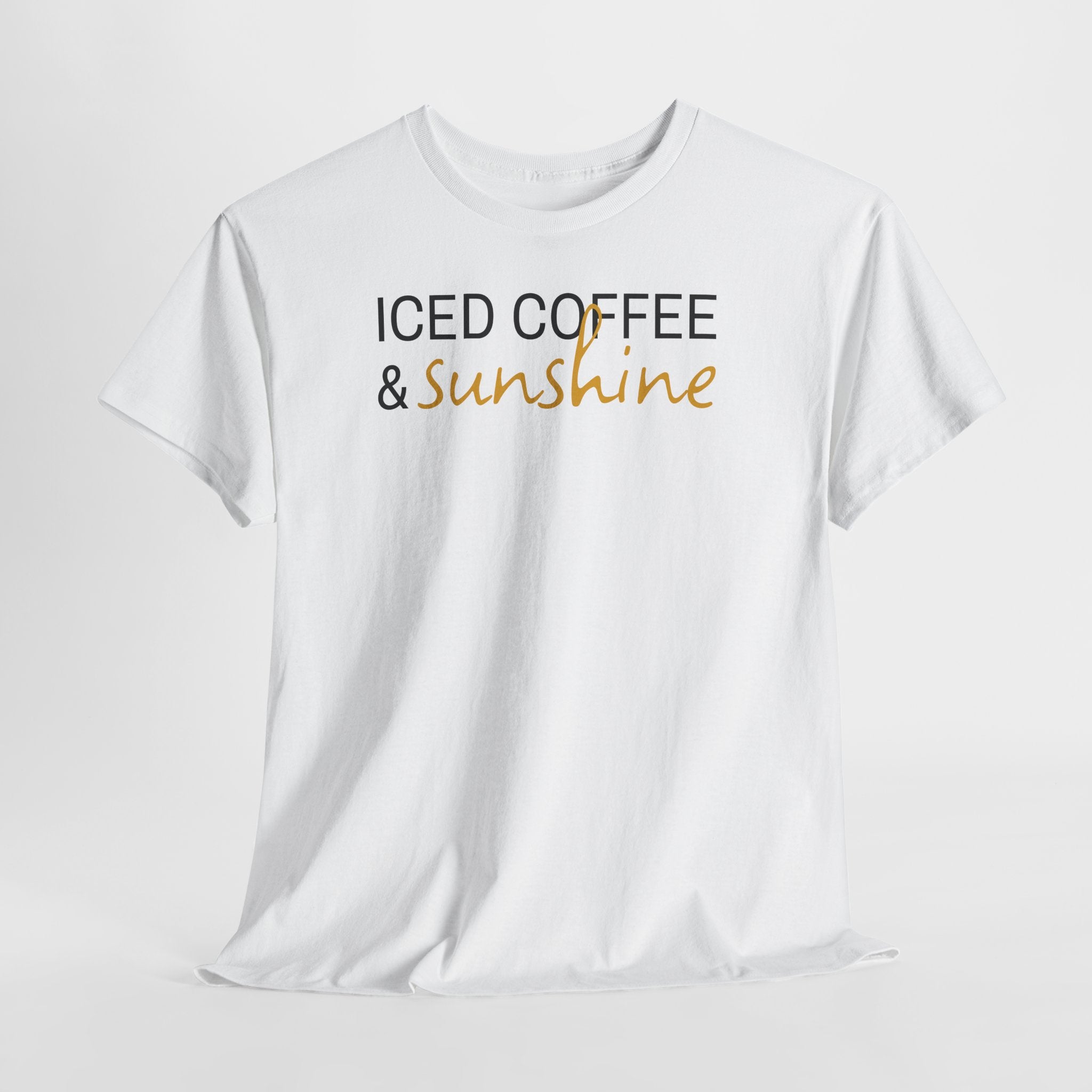 Iced Coffee & Sunshine - T-Shirt
