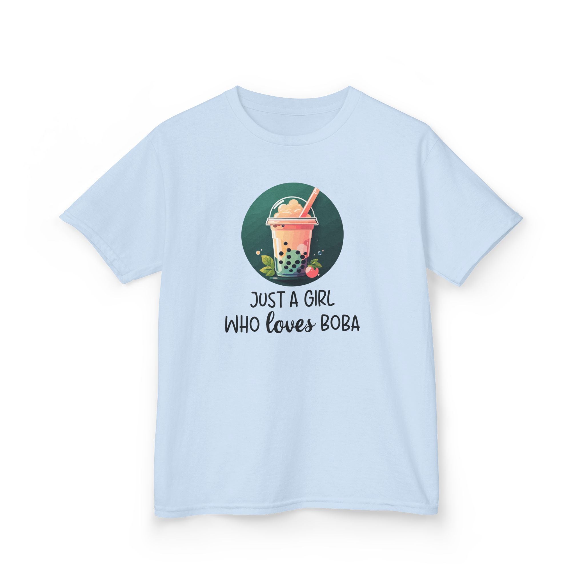 Just a Girl Who Loves Boba - Kids T-Shirt