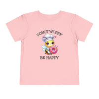 Donut Worry Be Happy - Toddler T-Shirt