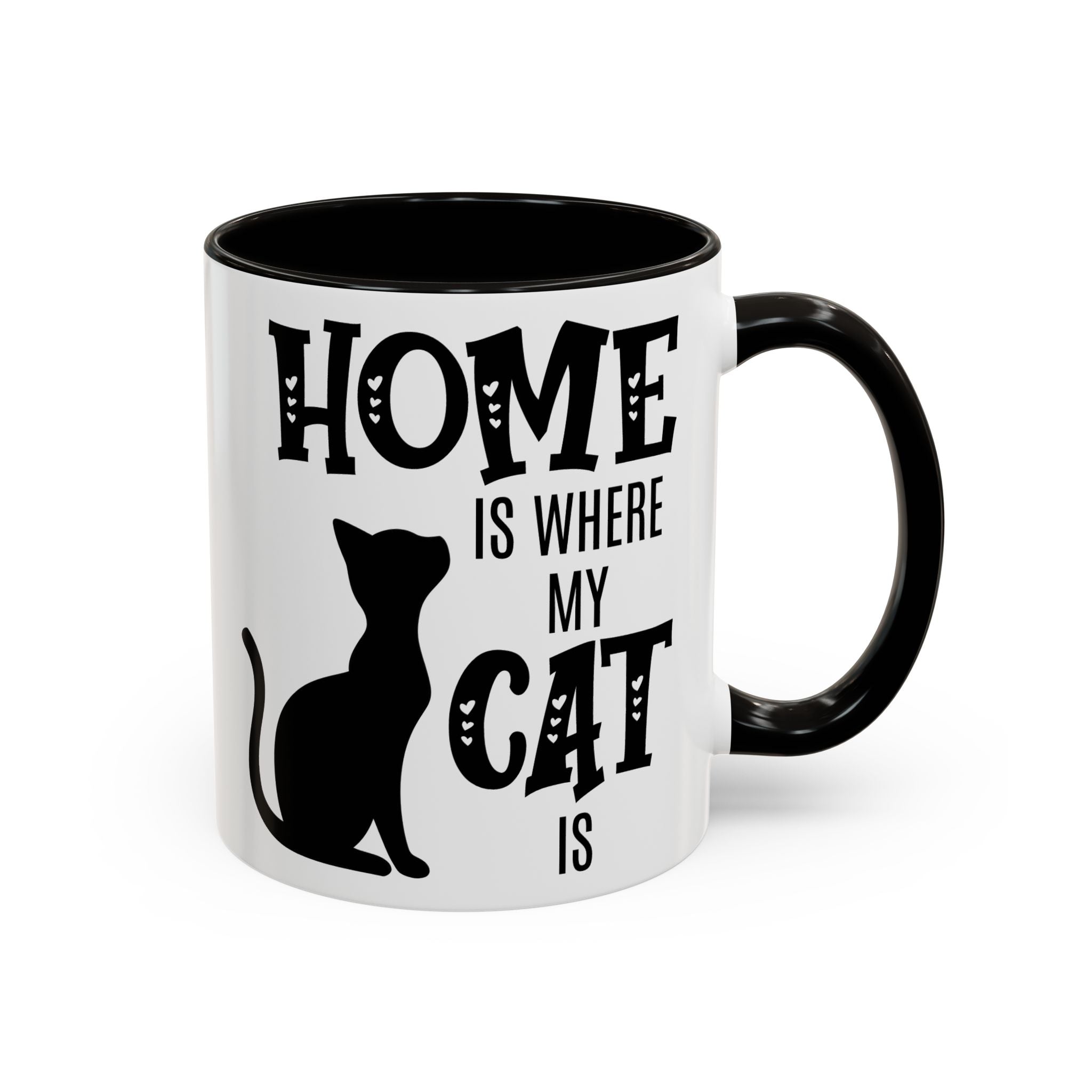Home Is Where My Cat Is - Mug