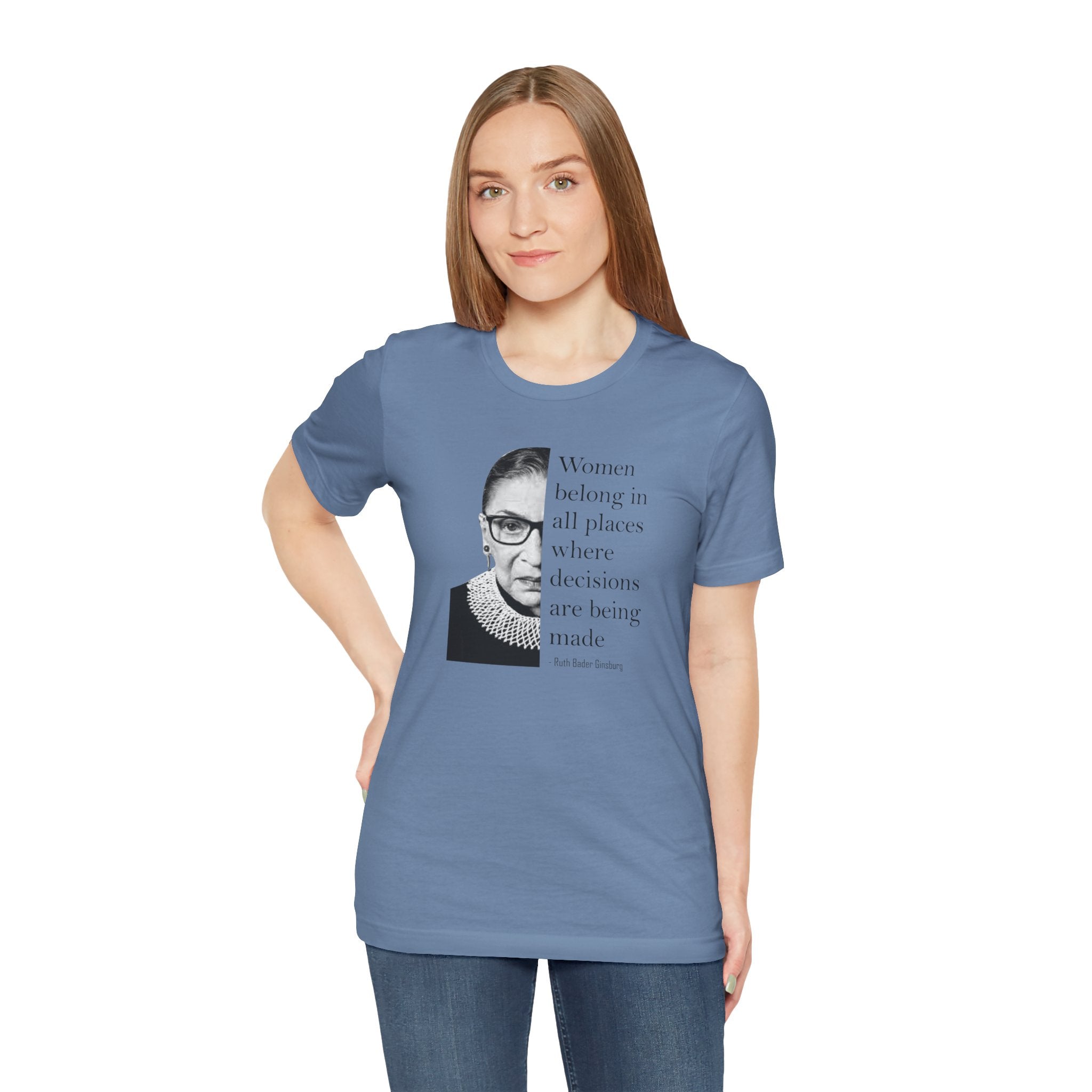 Women Belong in All Places - T-Shirt