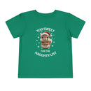 Too Sweet for the Naughty List - Toddler T-Shirt