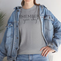 Remember Your Why - T-Shirt