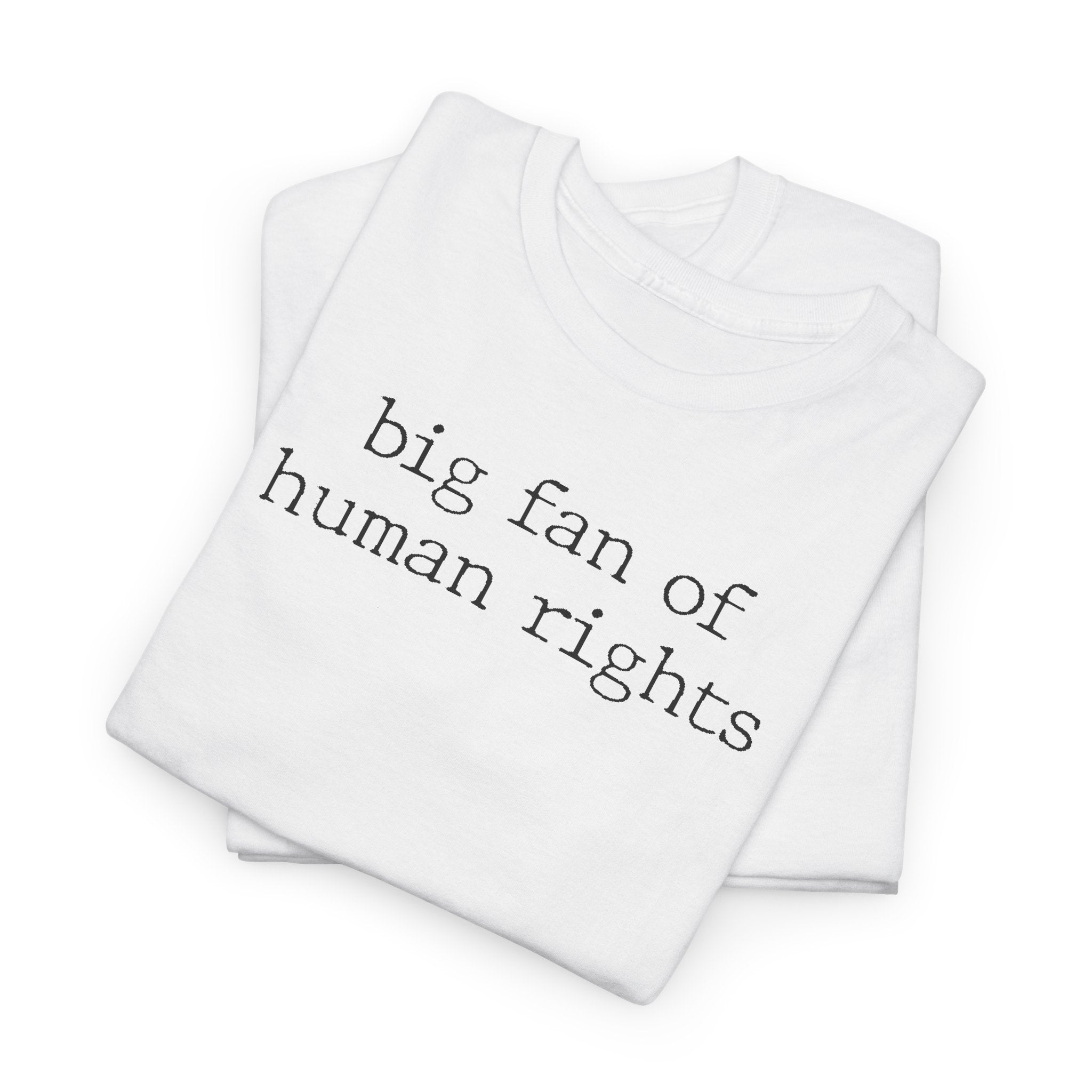 Big Fan of Human Rights - T-Shirt