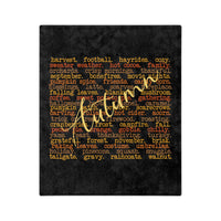 Autumn - Velveteen Blanket