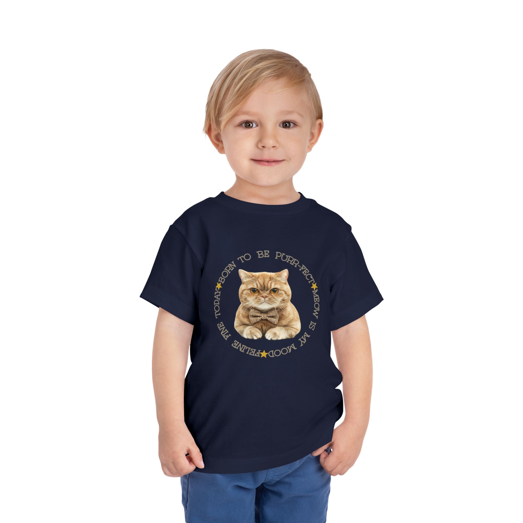 Born to Be Purr-fect - Toddler T-Shirt