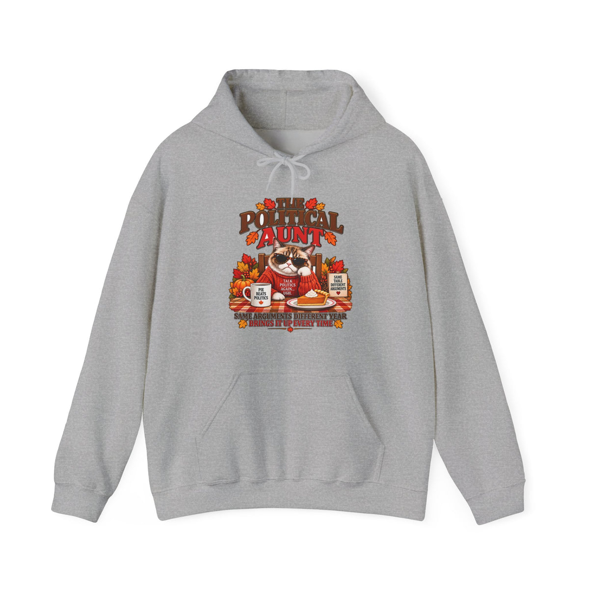 Funny Thanksgiving Aunt Hoodie – The Political Aunt