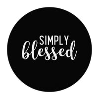 Simply Blessed - Mouse Pad