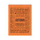 Cozy Autumn - Blanket