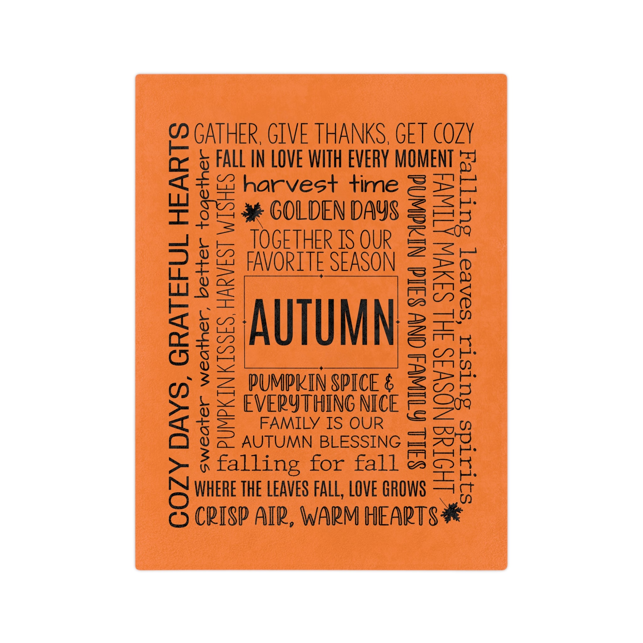 Cozy Autumn - Blanket