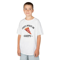 Pizza Makes Me Happy - Kids T-Shirt