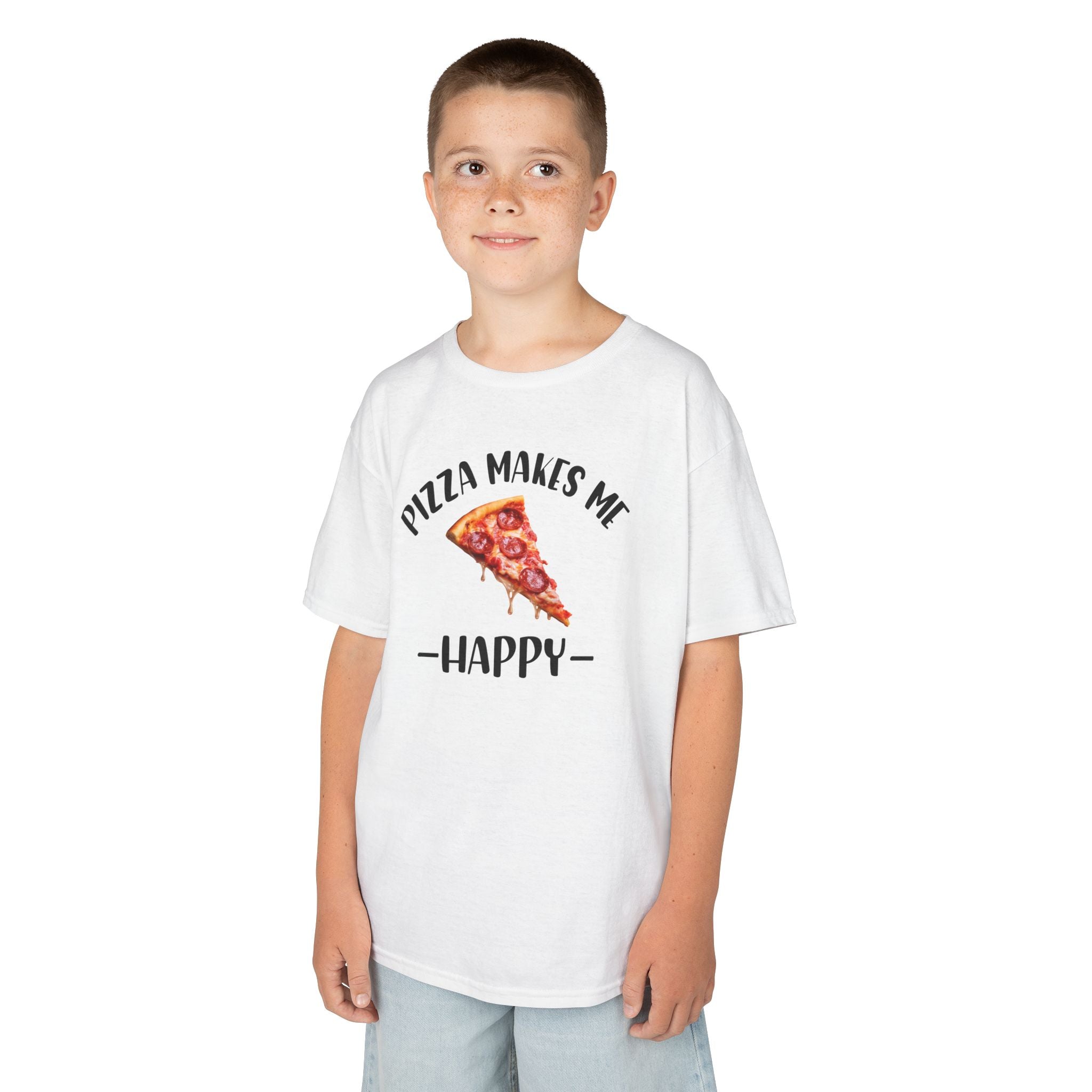 Pizza Makes Me Happy - Kids T-Shirt