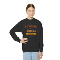 Pumpkin & Football Season - Kids Sweatshirt