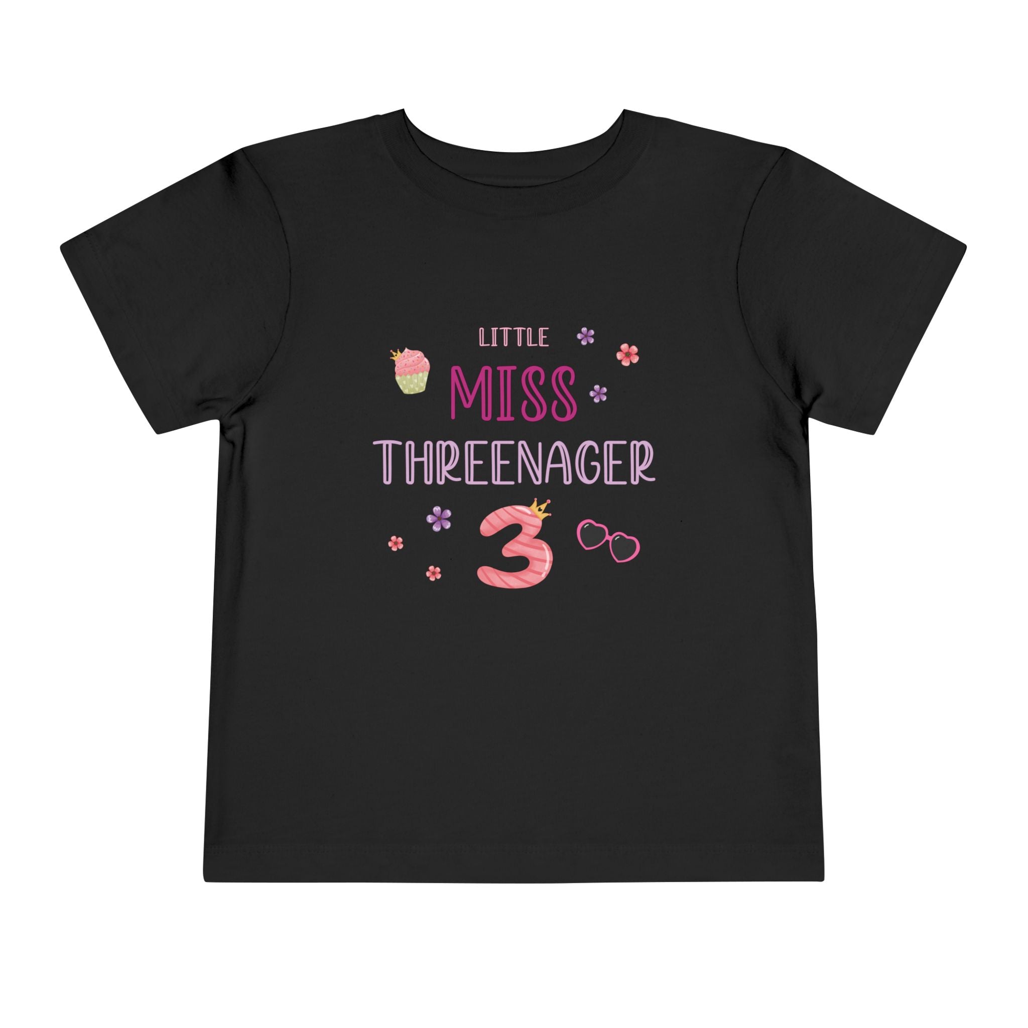 Little Miss Threenager - Toddler T-Shirt