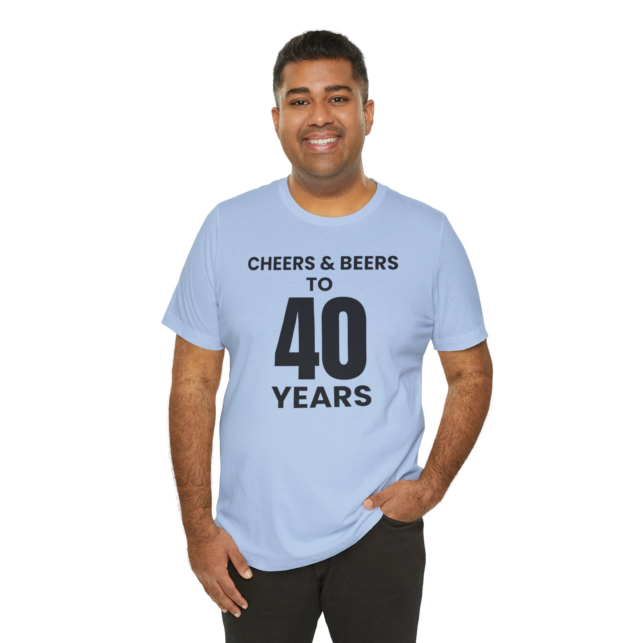 Cheers & Beers to 40 Years - T-Shirt