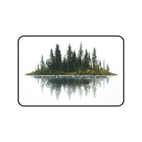 Forest Island - Desk Mat