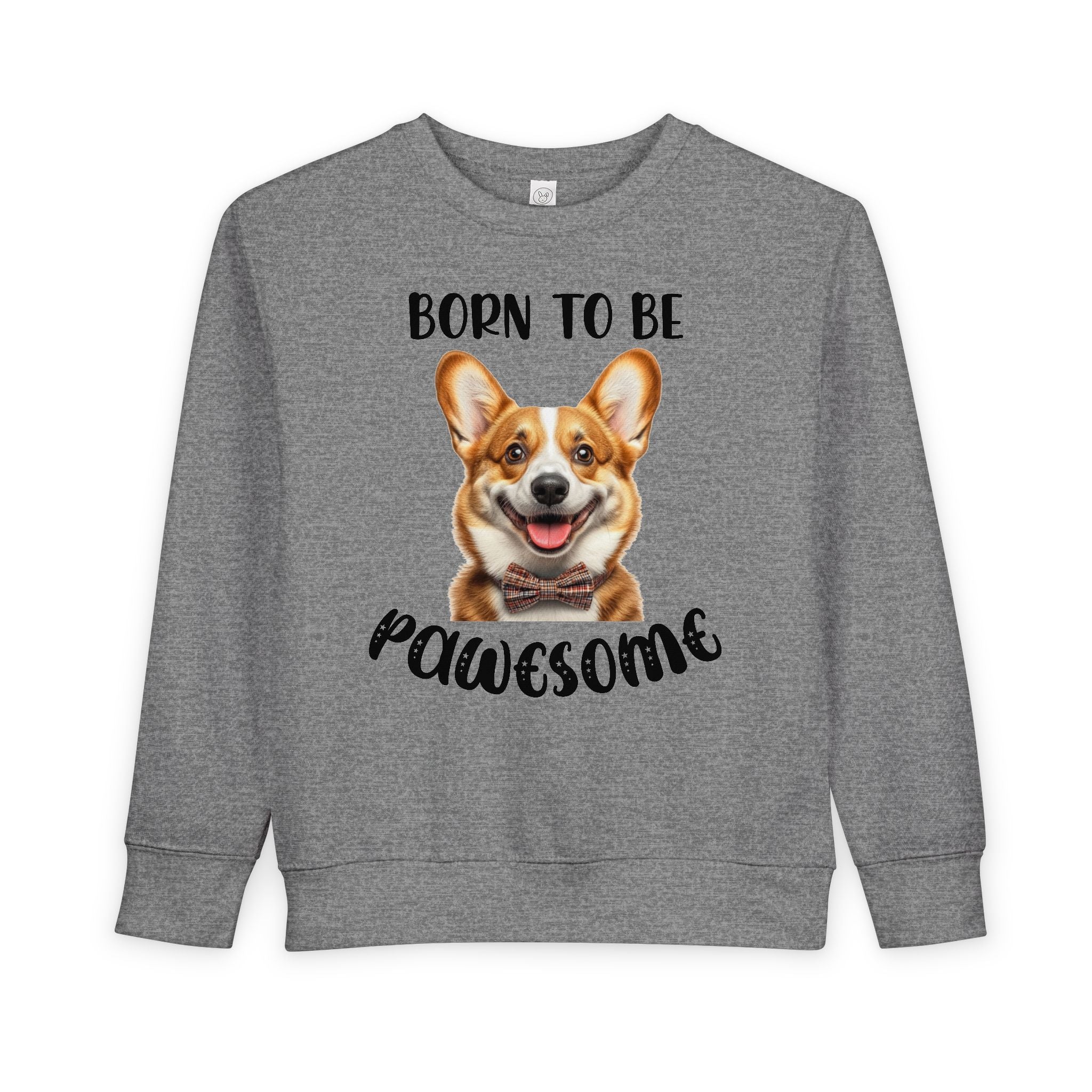 Born to Be Pawesome - Toddler Sweatshirt