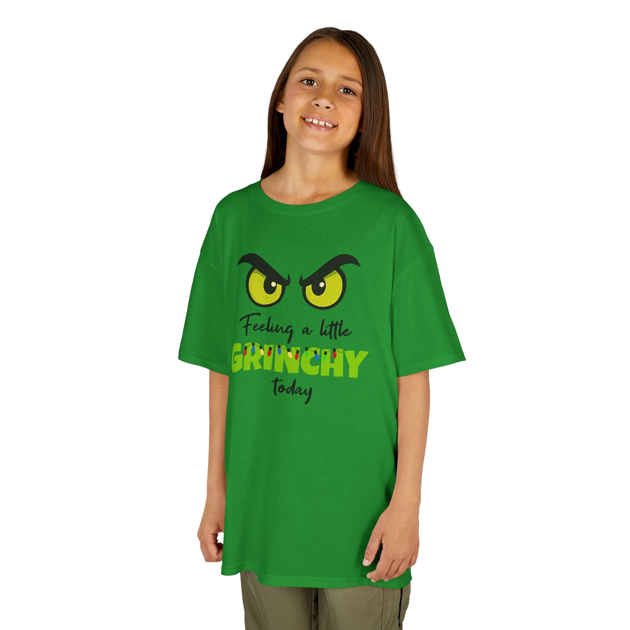 Feeling a Little Grinchy Today - Kids T-Shirt