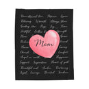 Heartfelt Mom - Plush Blanket