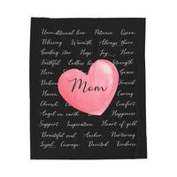 Heartfelt Mom - Plush Blanket