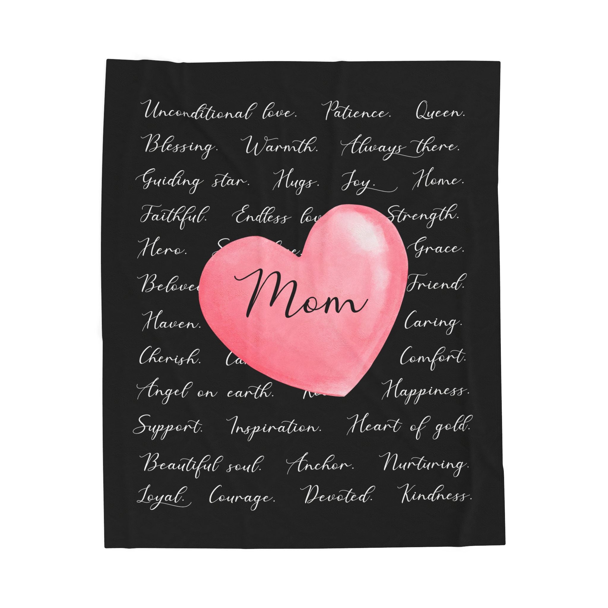 Heartfelt Mom - Plush Blanket