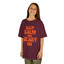 Keep Calm and Scary On - Kids T-Shirt