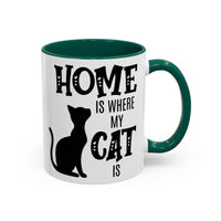 Home Is Where My Cat Is - Mug