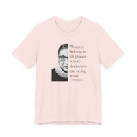 Women Belong in All Places - T-Shirt