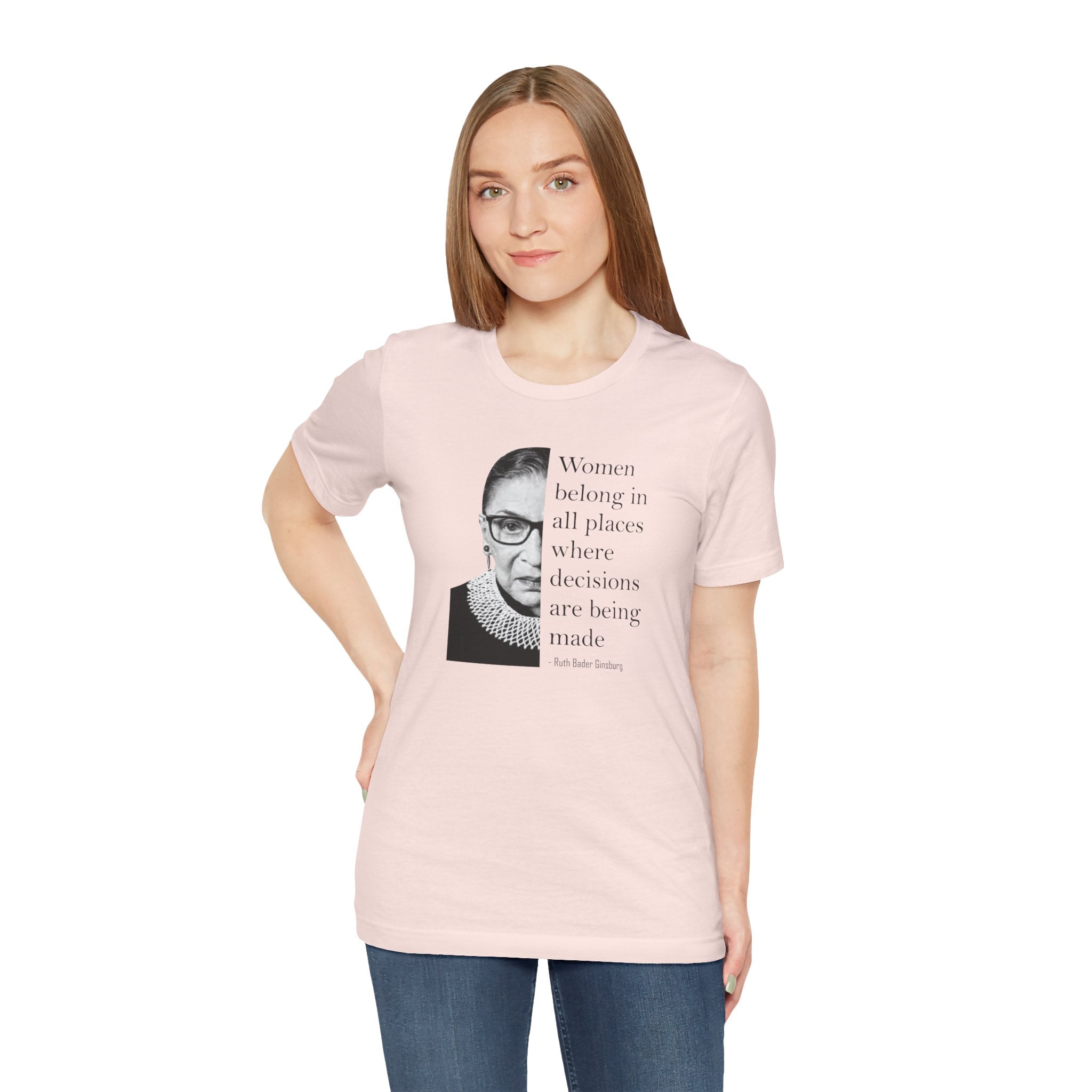 Women Belong in All Places - T-Shirt