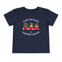 Puppy Snuggles & Valentine Cuddles - Toddler T-Shirt