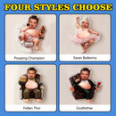 Custom Face Squishy Belly Magnet – Personalized Funny Photo Gift