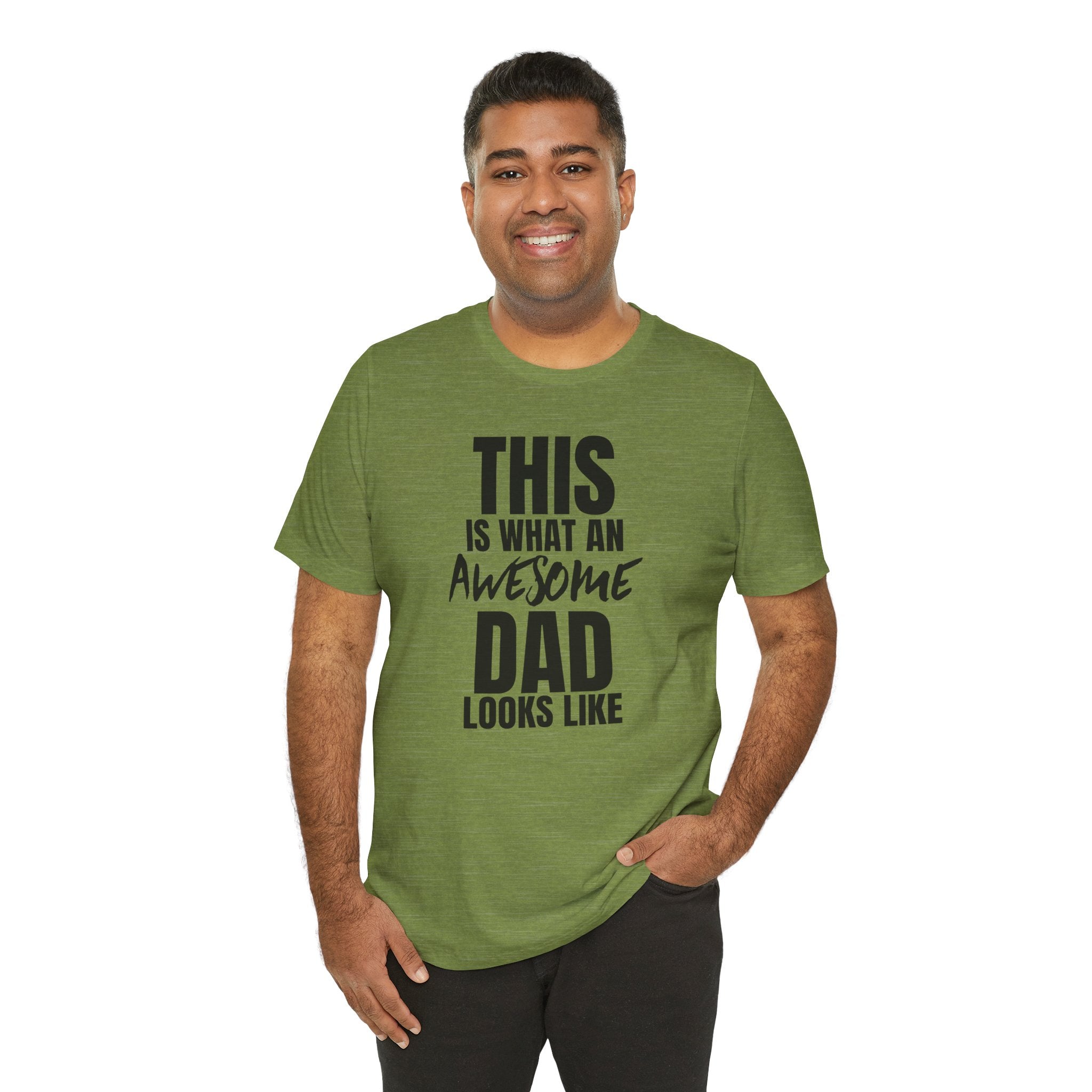 This Is What an Awesome Dad Looks Like - T-Shirt