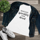 Whatever Sprinkles Your Donut - T-Shirt
