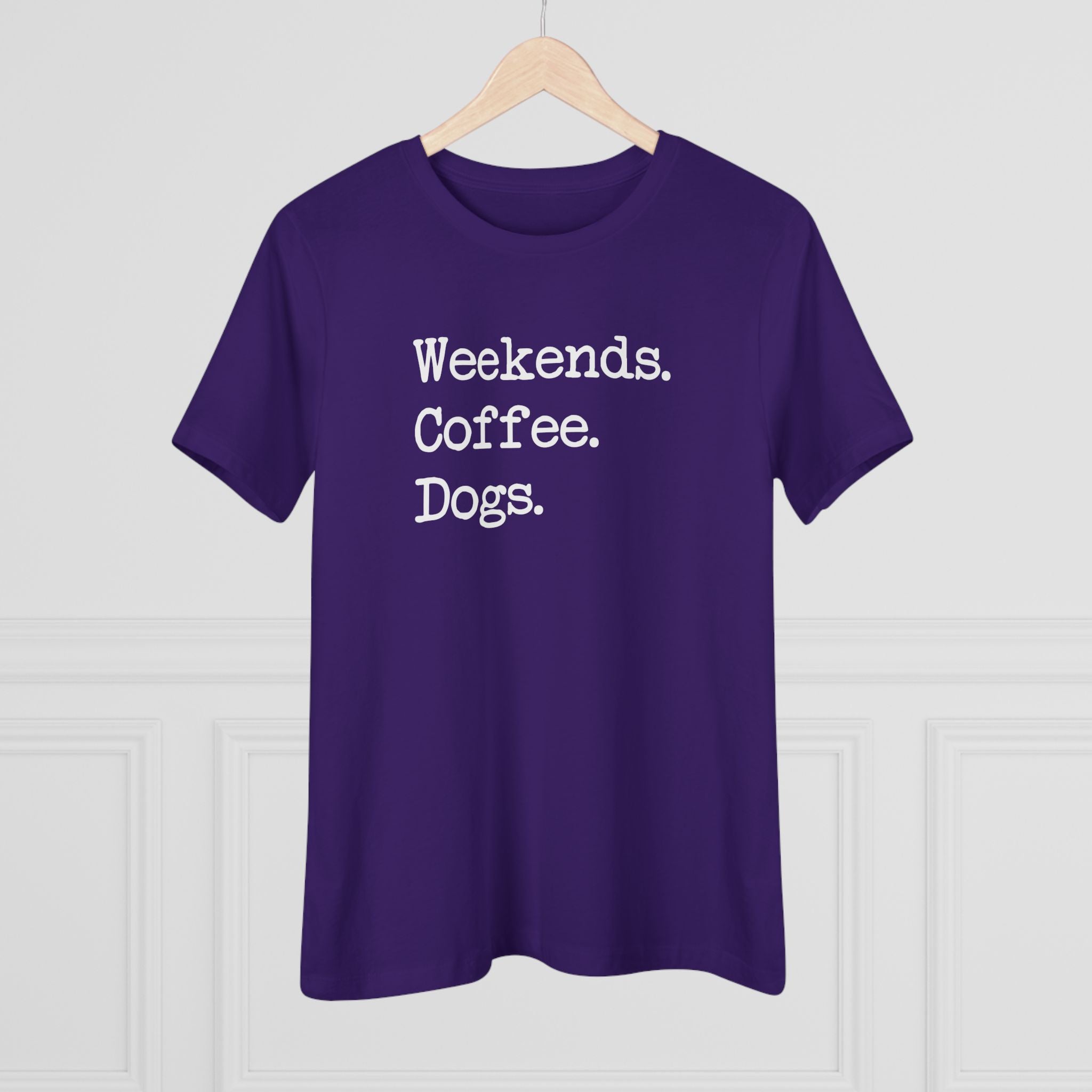 Weekends Coffee & Dogs - T-Shirt