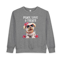 Peace, Love & Treats - Toddler Sweatshirt