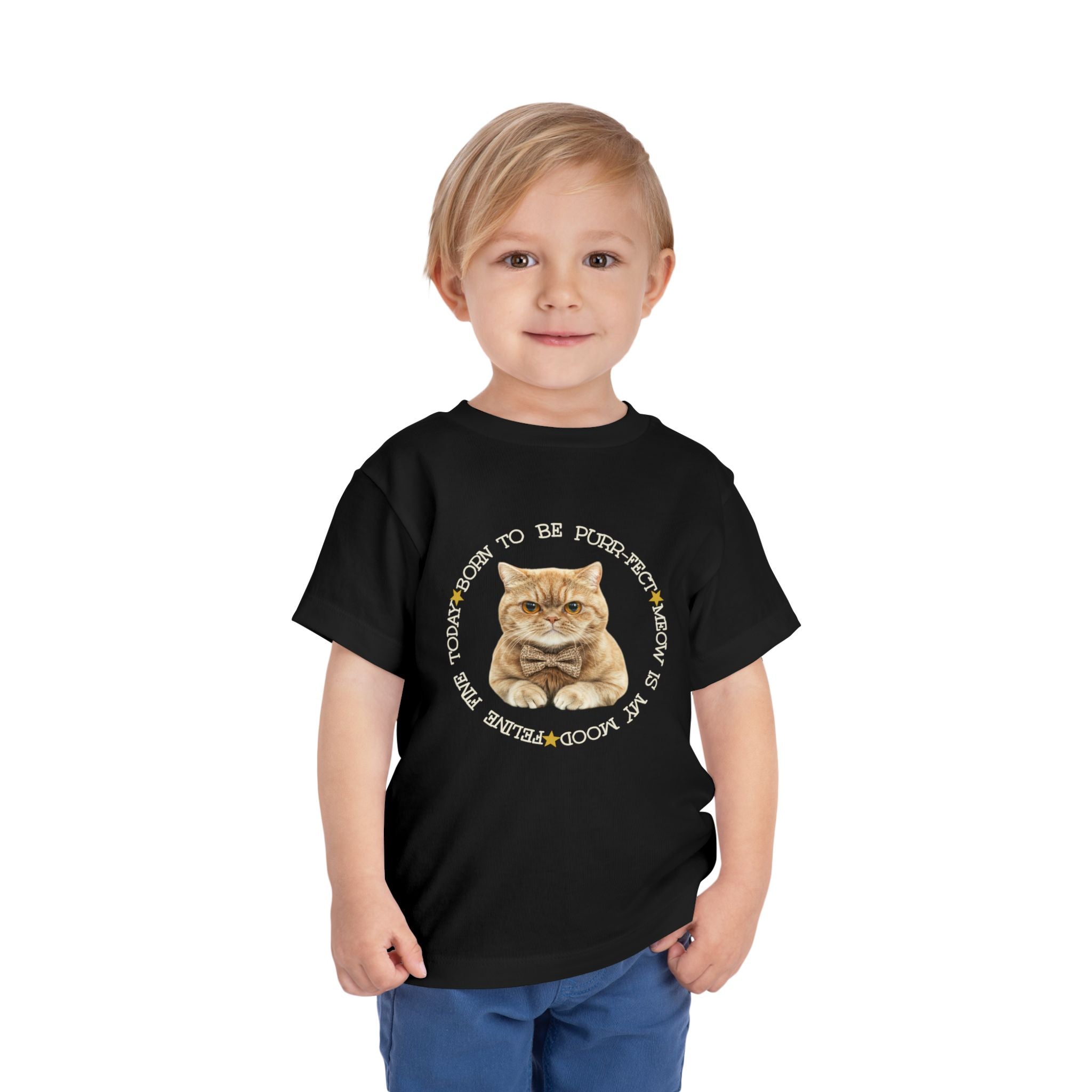 Born to Be Purr-fect - Toddler T-Shirt