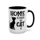 Home Is Where My Cat Is - Mug