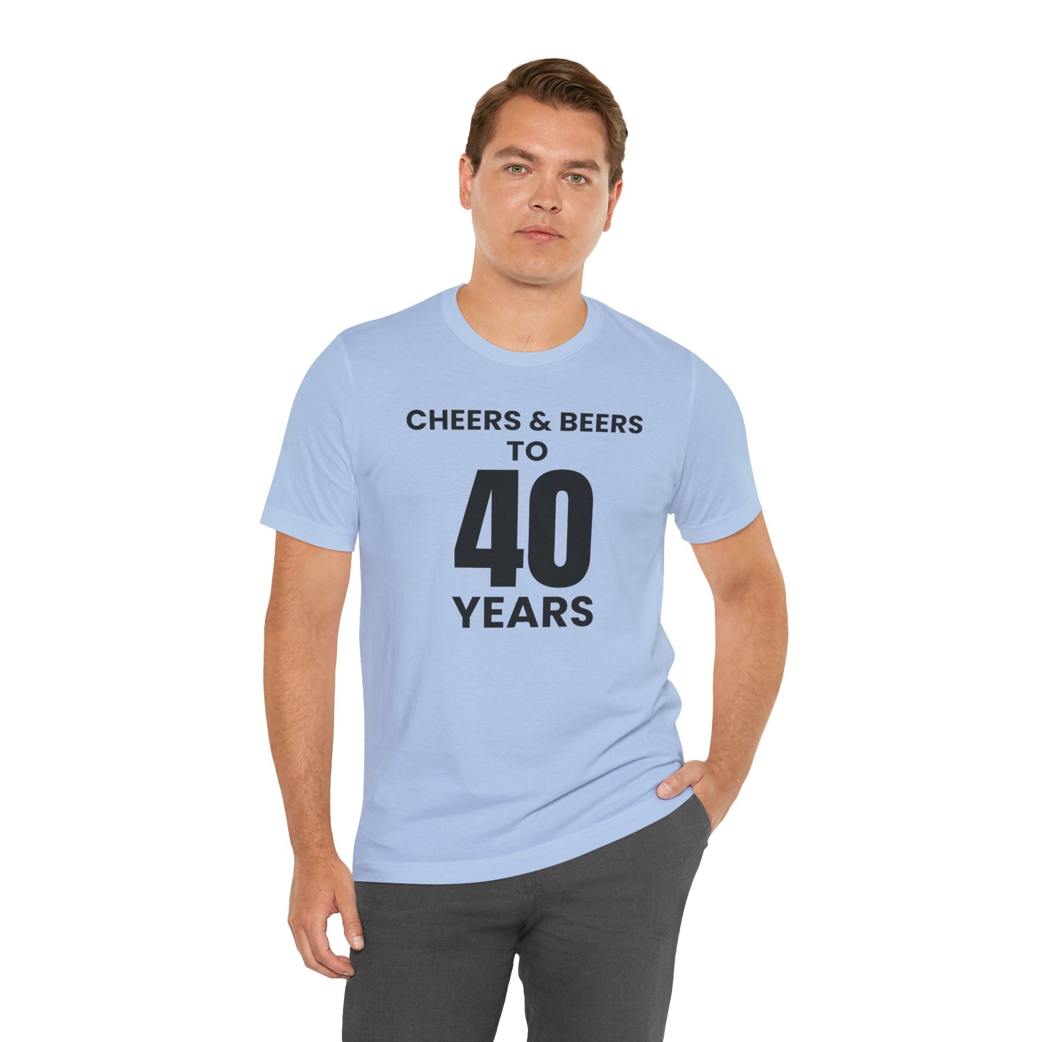 Cheers & Beers to 40 Years - T-Shirt