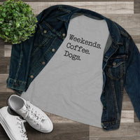 Weekends Coffee & Dogs - T-Shirt