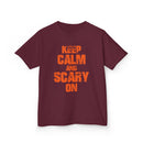 Keep Calm and Scary On - Kids T-Shirt