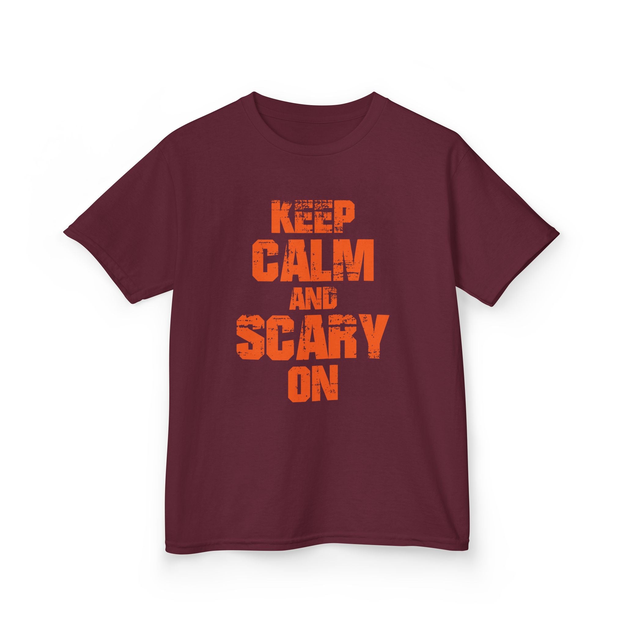 Keep Calm and Scary On - Kids T-Shirt