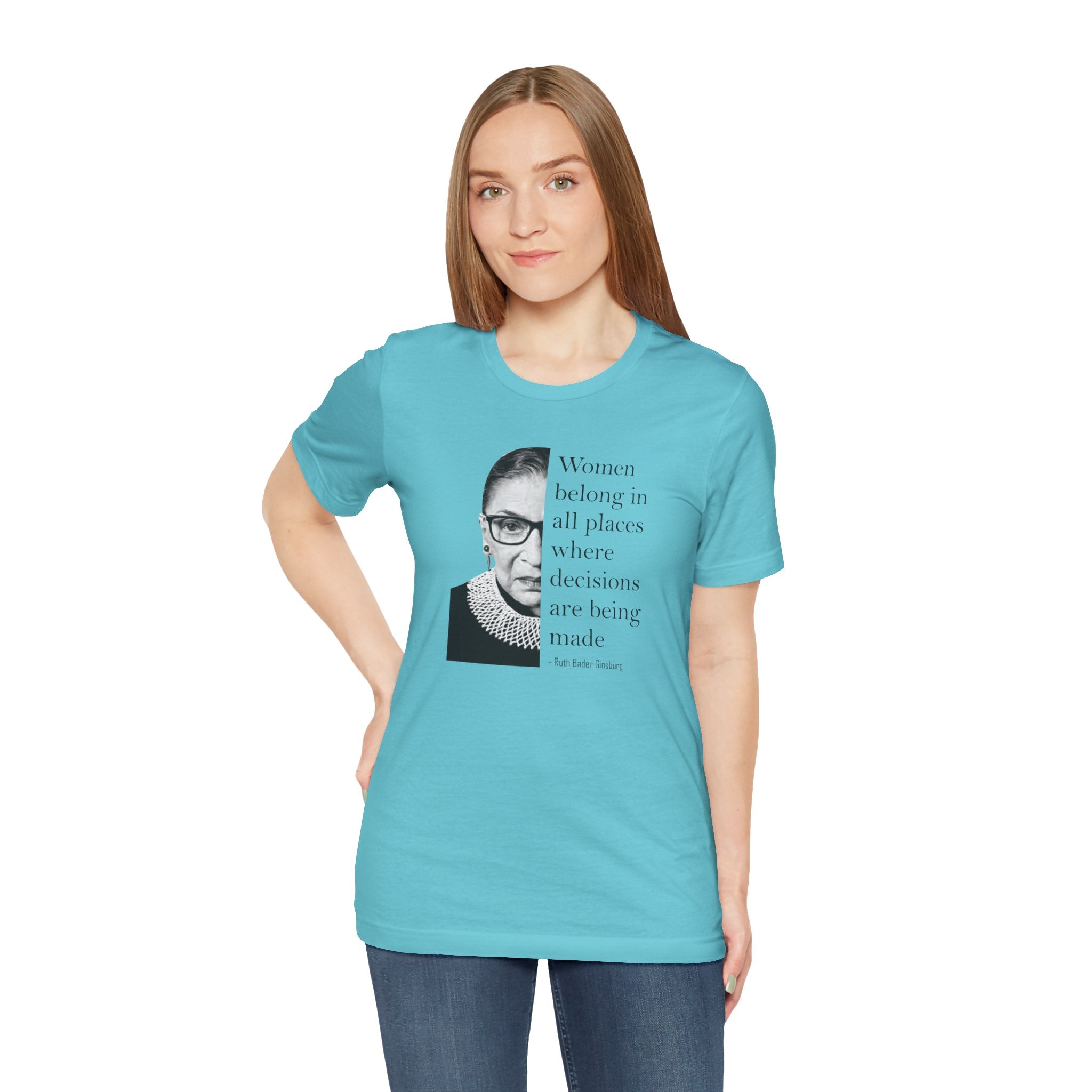 Women Belong in All Places - T-Shirt