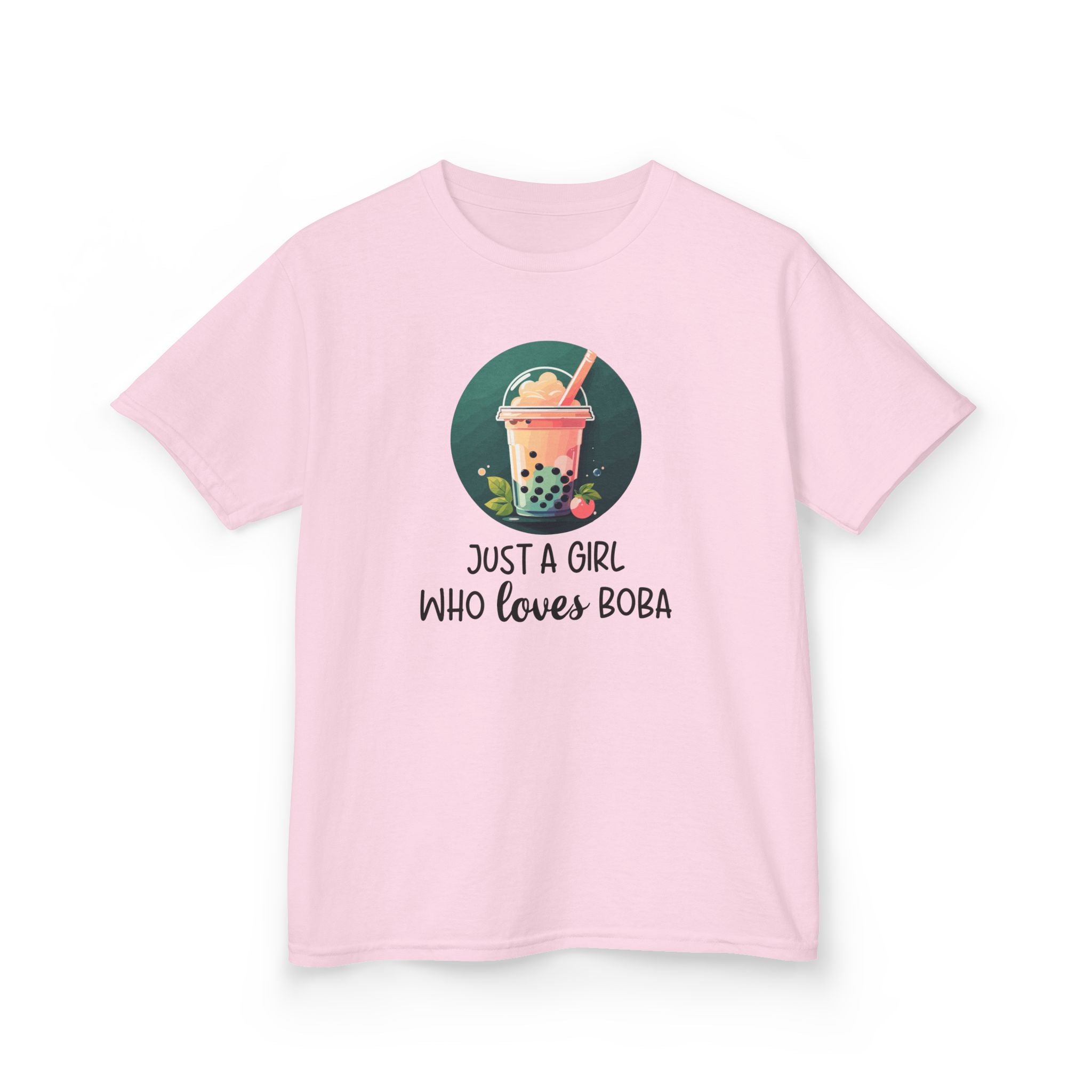 Just a Girl Who Loves Boba - Kids T-Shirt