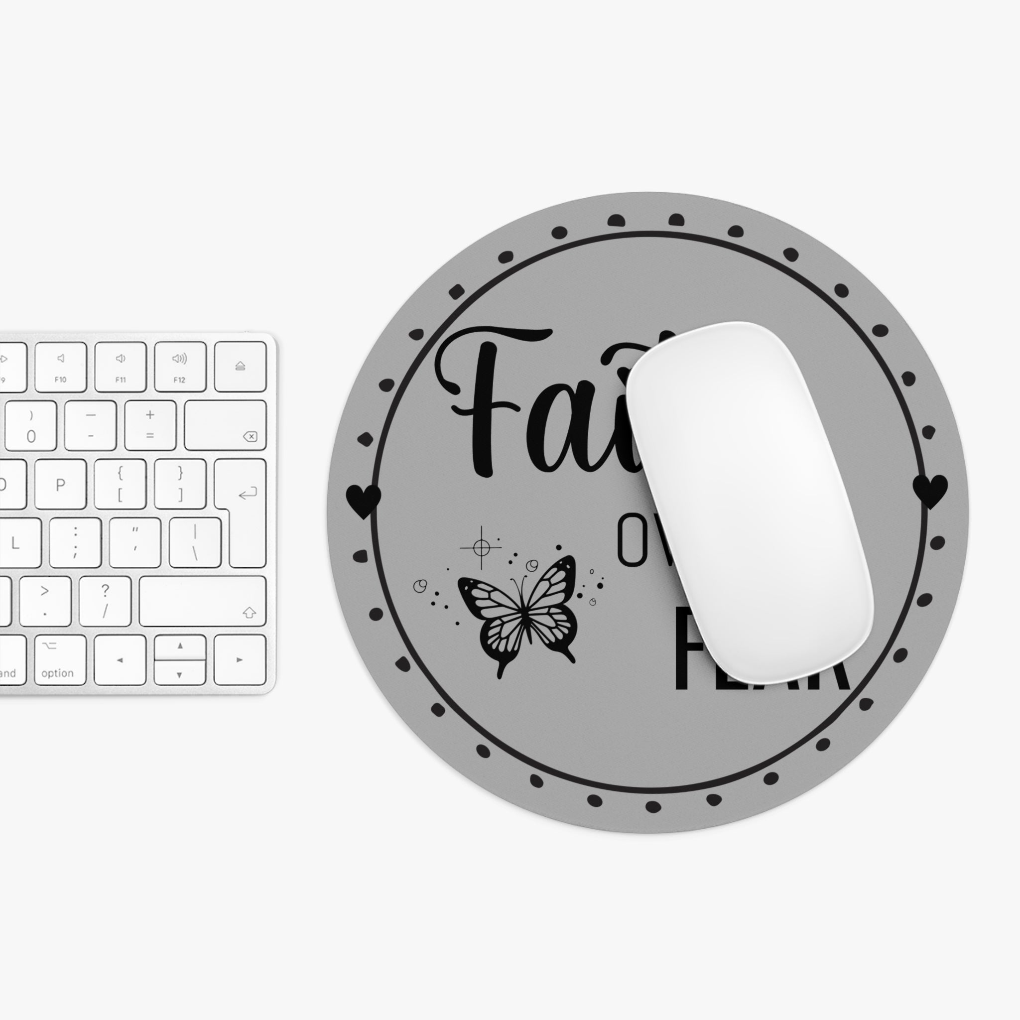 Faith Over Fear - Mouse Pad