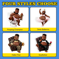 Custom Face Squishy Belly Magnet – Personalized Funny Photo Gift