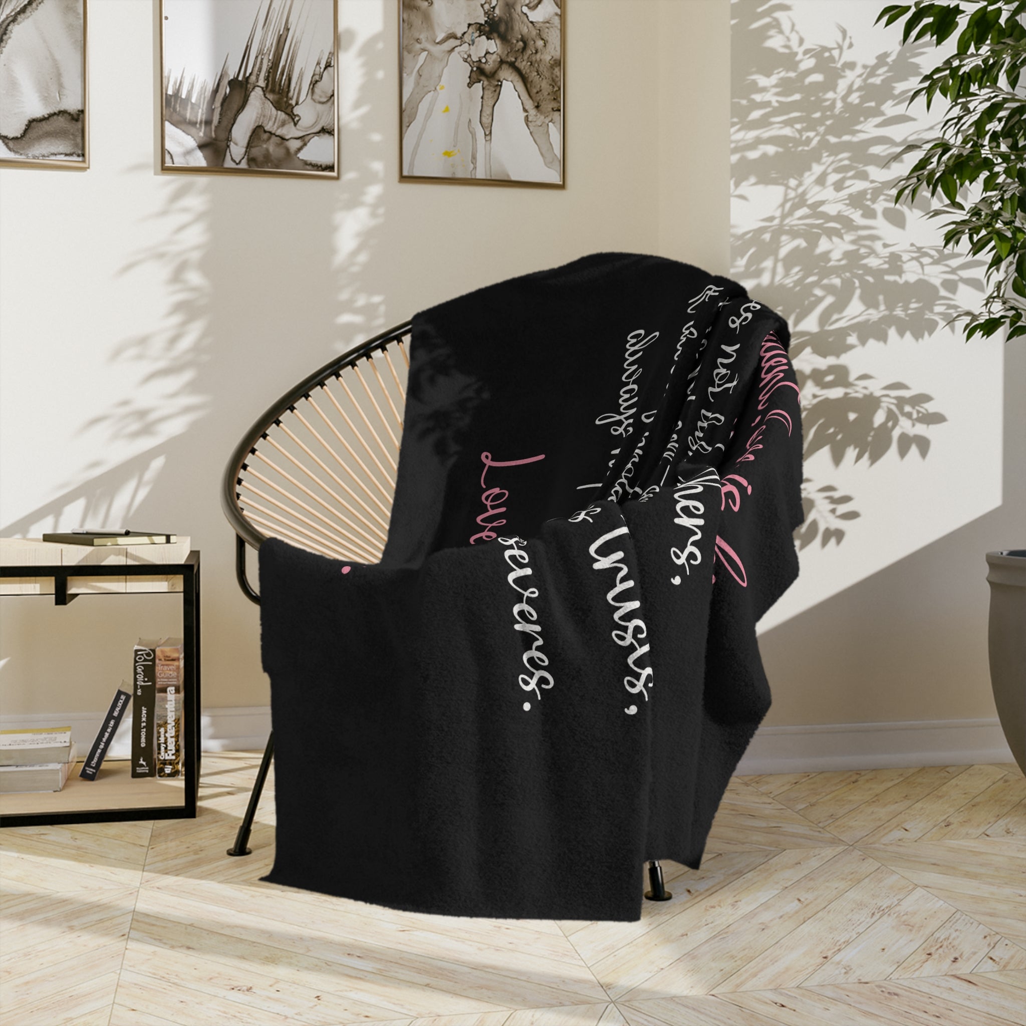 Love is Patient, Love is Kind - Throw Blanket